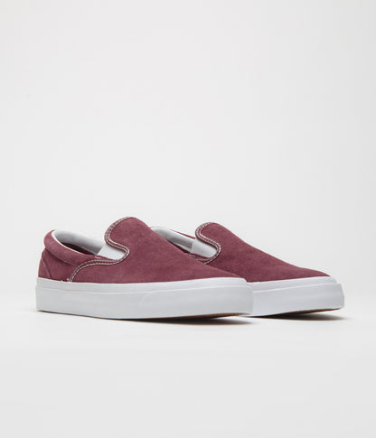 Converse One Star CC Slip Pro Shoes - Deep Bordeaux / White / White
