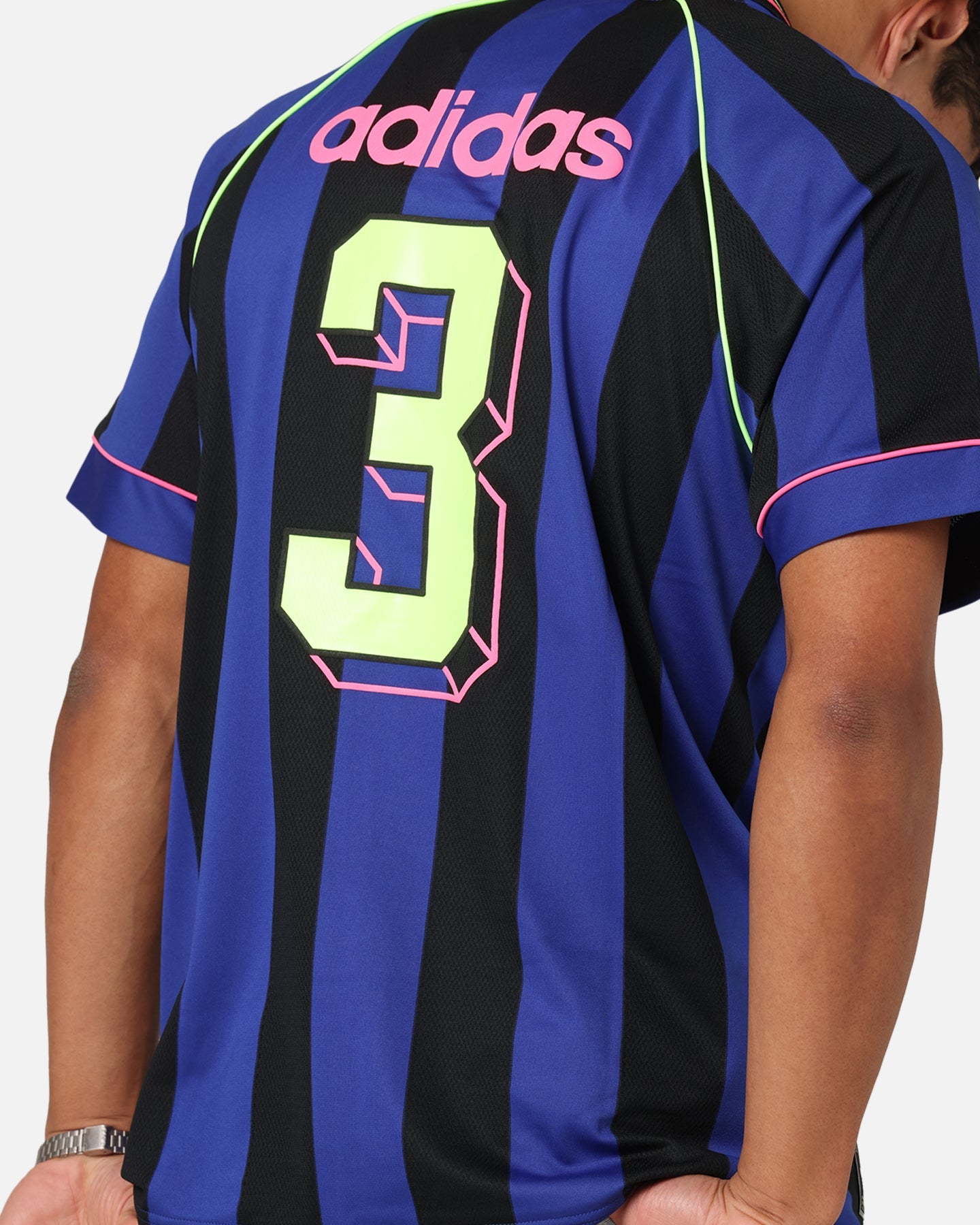Adidas Jacquard Jersey Blue/Black
