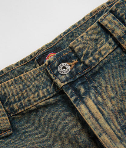 Dickies Madison Jeans - Yellow Fade Indigo