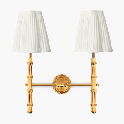 Bamboo Rechargeable Double Wall Light