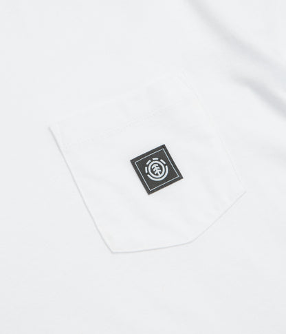 Element Icon Label Pocket T-Shirt - Optic White
