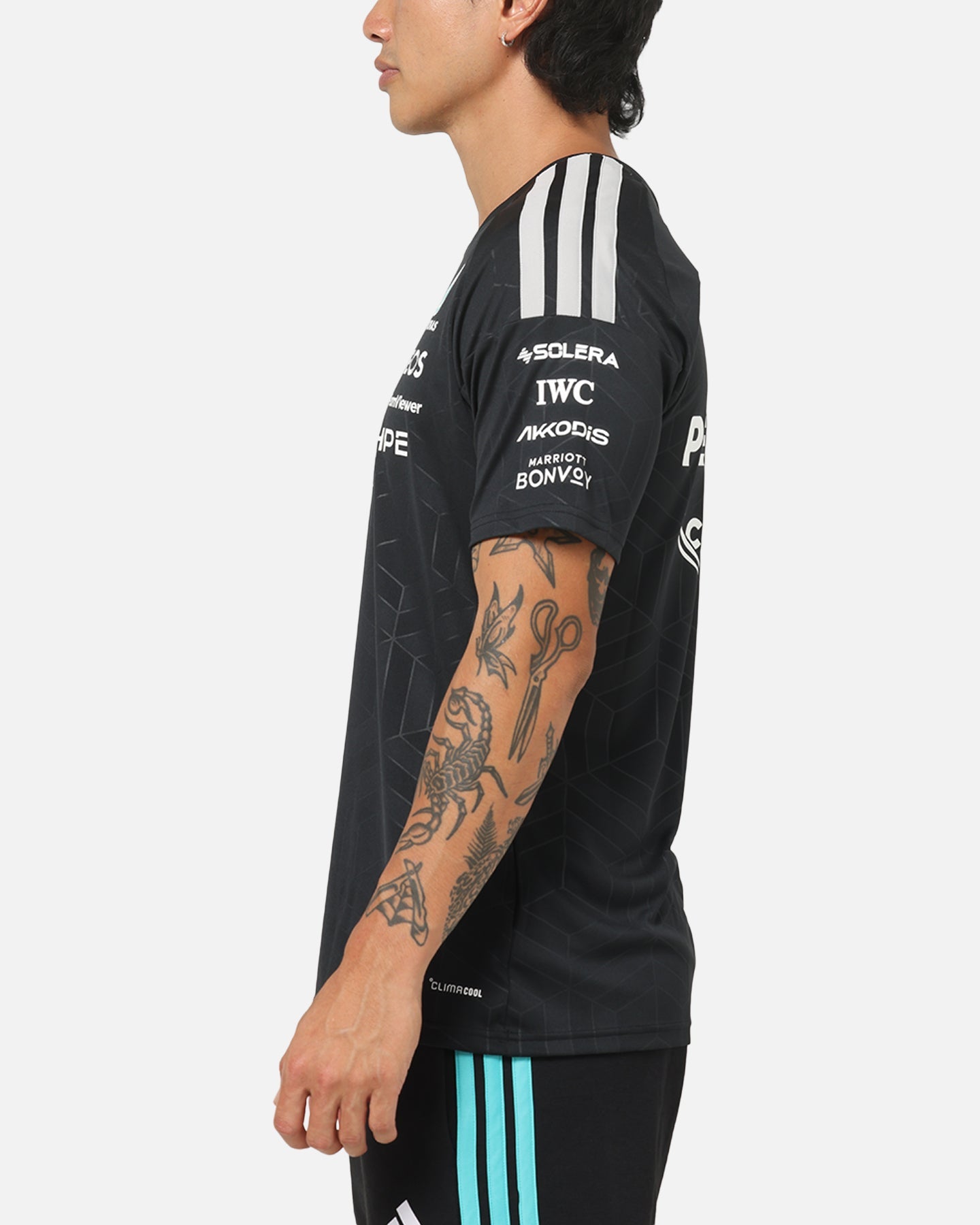 Adidas Mercedes-AMG Petronas Formula 1 Team Driver Authentic Jersey Black