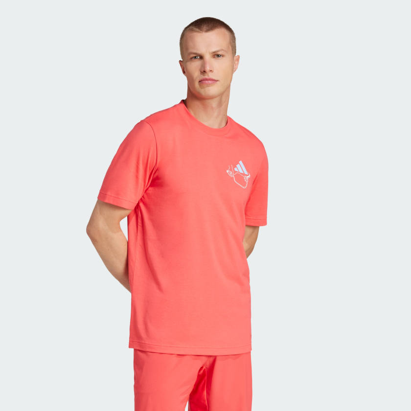 Men's adidas Pickleball Served Graphic Tee