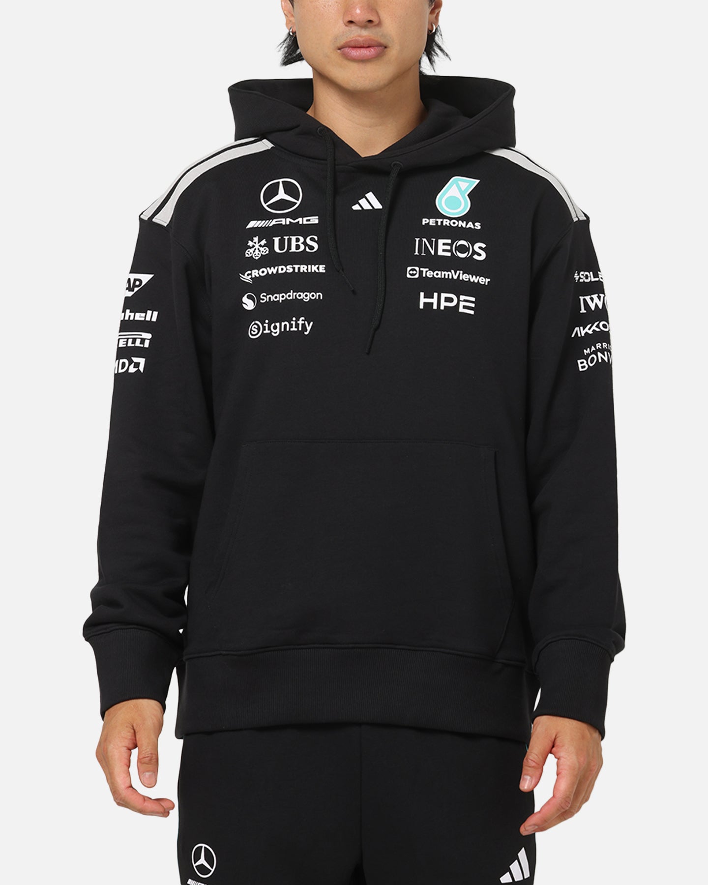 Adidas Mercedes-AMG Petronas Formula 1 Team Driver Hoodie Black