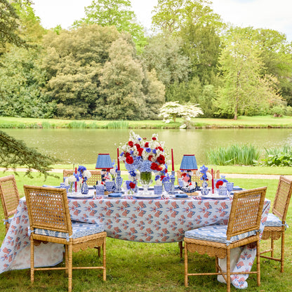 Elizabeth Blue Garland Dinner Plate