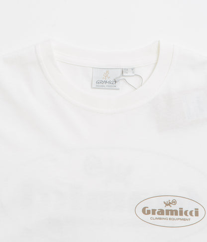 Gramicci Climbing Equipment Long Sleeve T-Shirt - White
