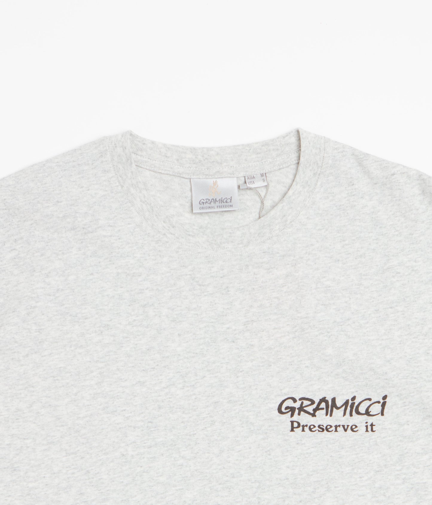 Gramicci Earth T-Shirt - Ash Heather