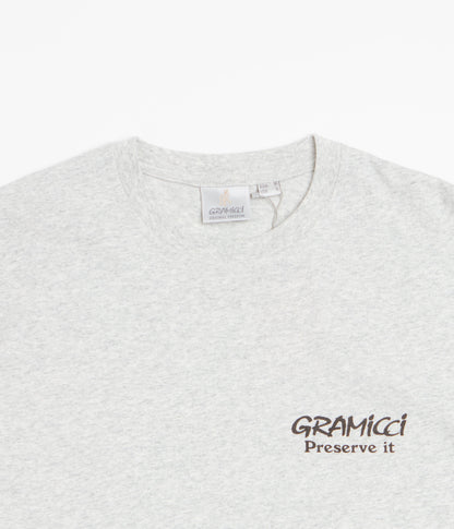 Gramicci Earth T-Shirt - Ash Heather
