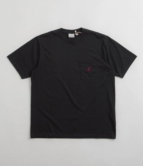 Gramicci One Point T-Shirt - Vintage Black / Red