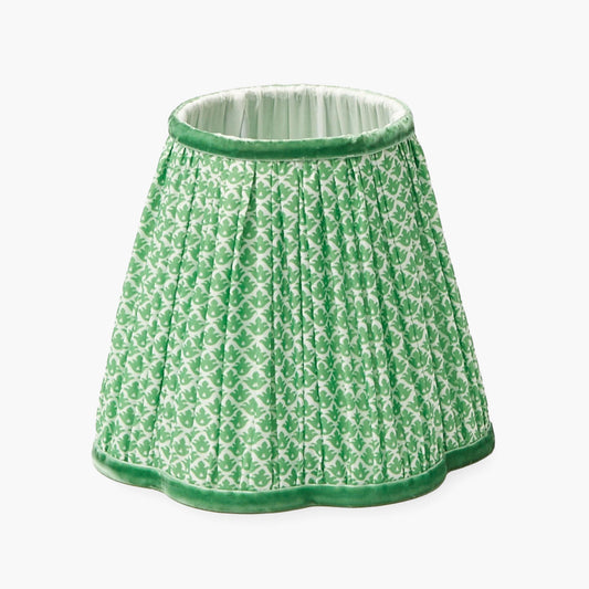 Green Lotus Lampshade (18cm)
