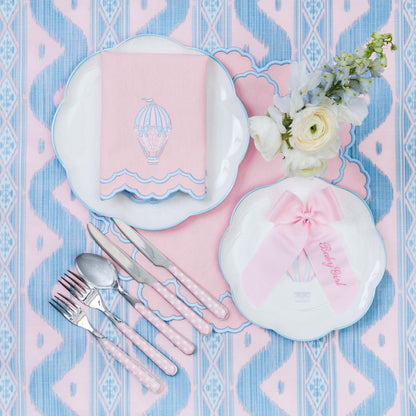 Pink Polka Dot Cutlery (5 piece)