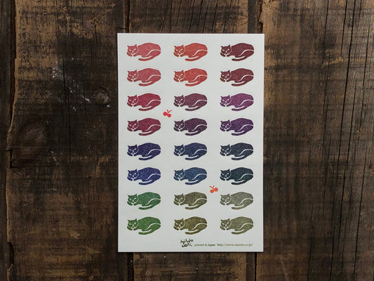 Classiky - Mihoko Seki Small Stickers - Cats