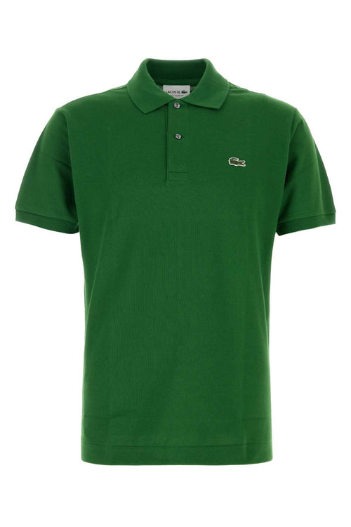 Lacoste Piquet Cotton Polo Shirt — Green