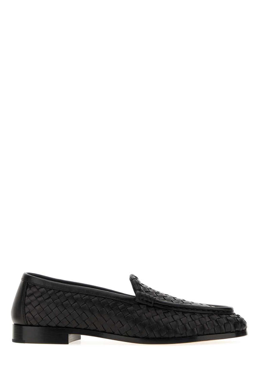 Bottega Veneta Silenzio Loafer — Black