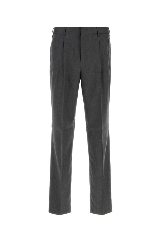 Pt Torino Doppia Trousers — Gray