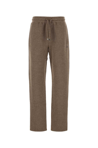 Etro Band Trousers — Brown
