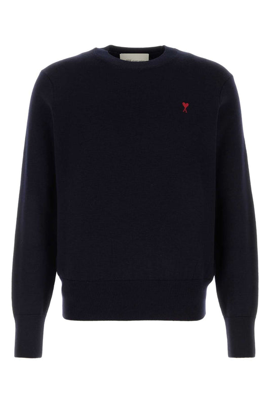 AMI Paris Sweater Sweater — Navy