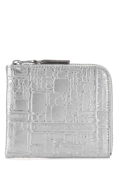 Comme des Garçons Logotype Card Holder — Silver
