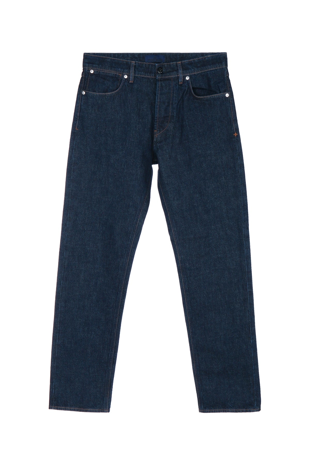 Stone Island Straight-Leg Denim Jeans — Blue