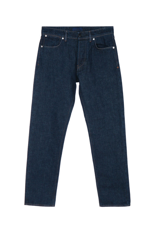 Stone Island Straight-Leg Denim Jeans — Blue