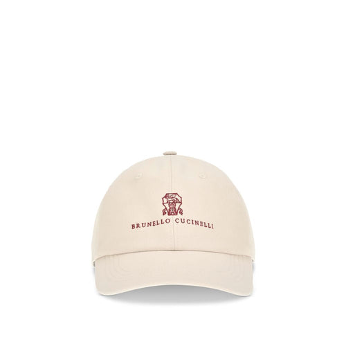 Brunello Cucinelli BRM252D9850CJL69BB Baseball Cap — Beige