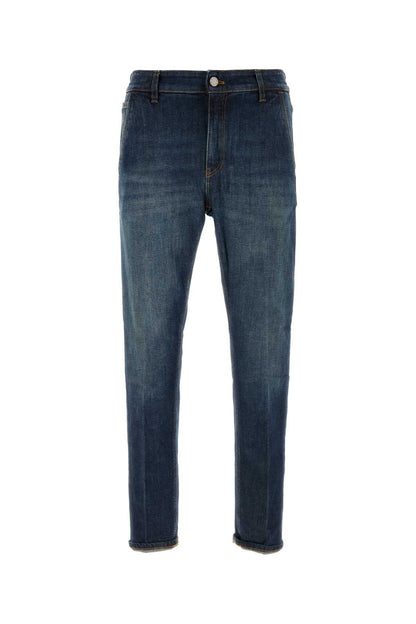 Pt Torino Stretch Denim Jeans — Blue