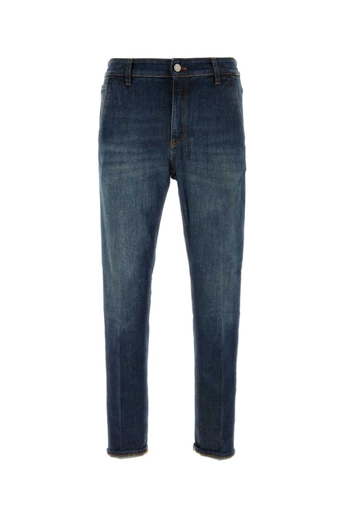 Pt Torino Stretch Denim Jeans — Blue