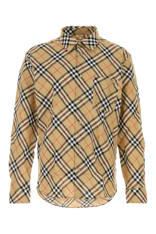 Burberry Roland Shirt — Beige