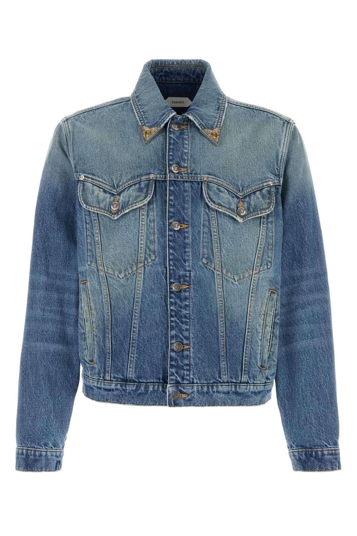 Versace Denim Jacket — Blue