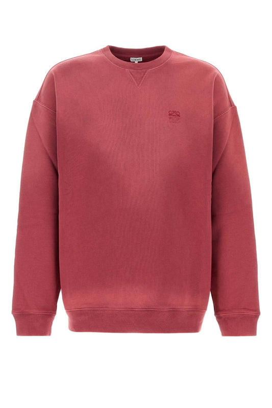 Loewe Cotton Sweatshirt — Red