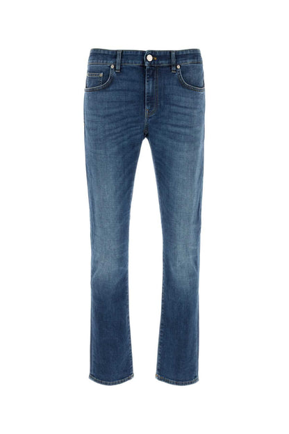 Pt Torino Stretch Denim Jeans — Blue