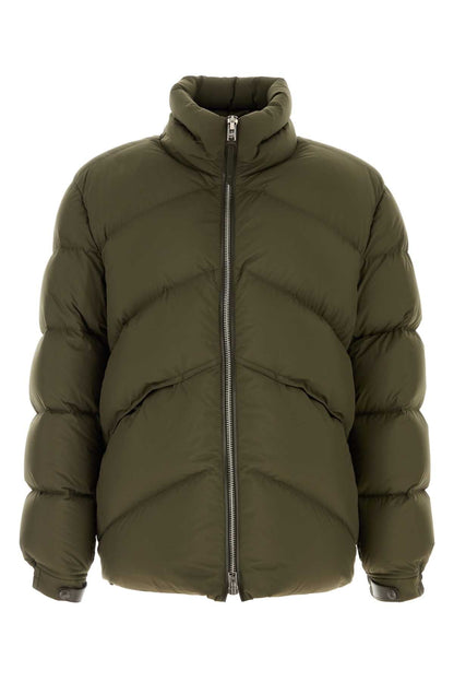 Tom Ford Microfiber Down Jacket — Olive Green