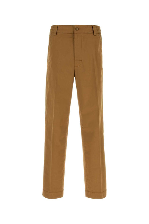 Moncler Cotton Trousers — Camel