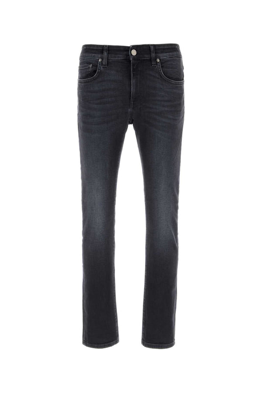 Pt Torino Stretch Denim Jeans — Black