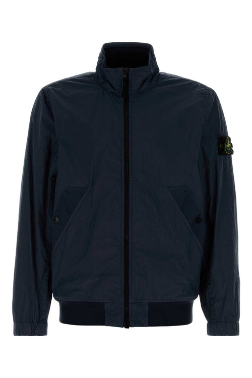 Stone Island Nylon Shell Jacket — Navy