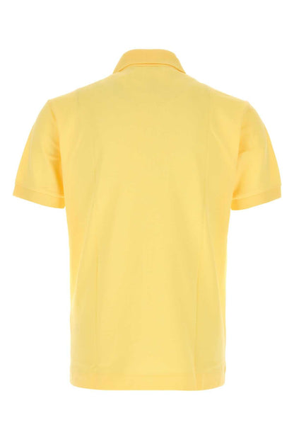 Lacoste Piquet Cotton Polo Shirt — Yellow