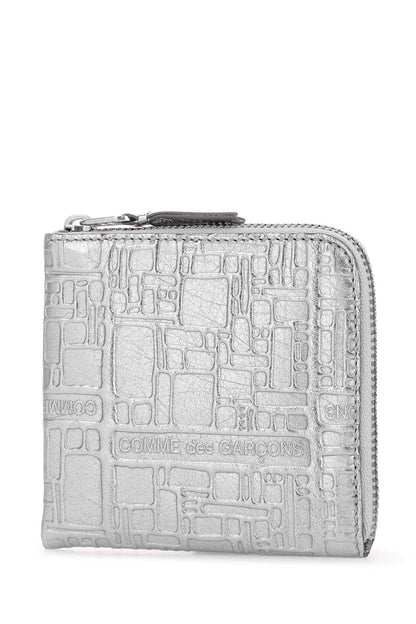 Comme des Garçons Logotype Card Holder — Silver