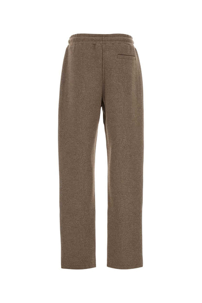 Etro Band Trousers — Brown