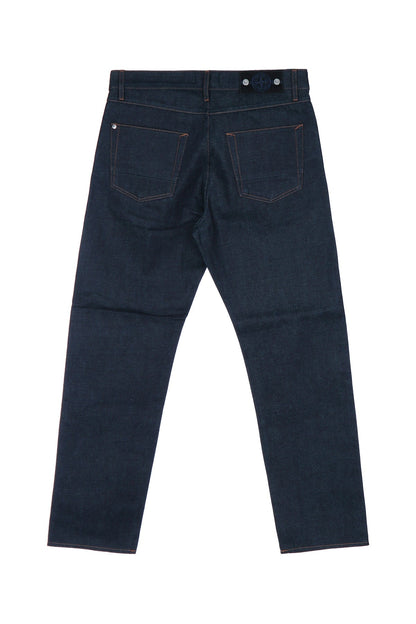 Stone Island Raw Denim Jeans — Navy