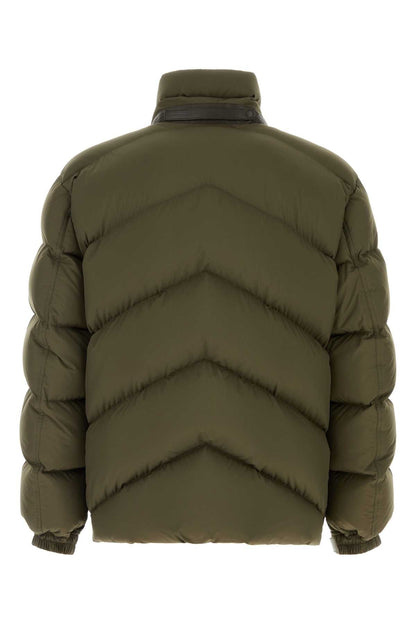 Tom Ford Microfiber Down Jacket — Olive Green
