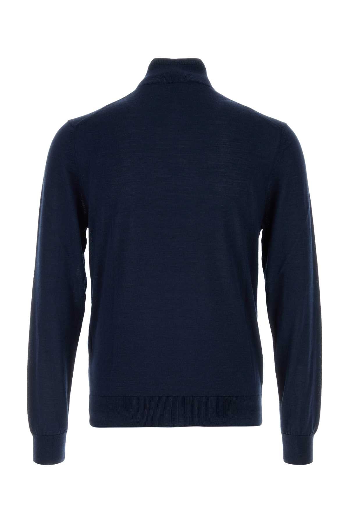 Etro Knit Sweater — Navy