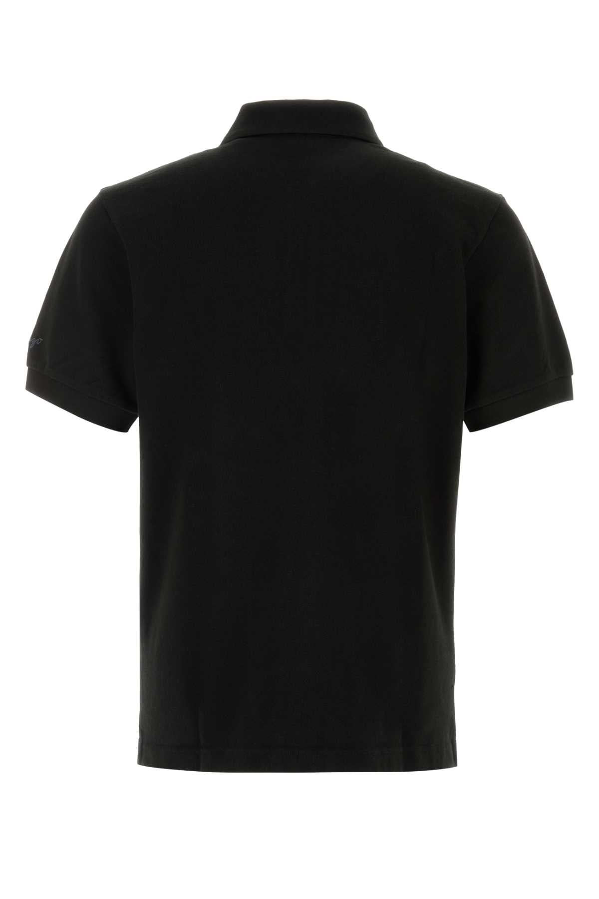 Kenzo Jumping Tiger Polo — Black
