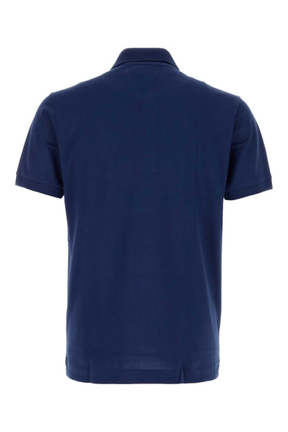 Lacoste Piquet Cotton Polo Shirt — Navy