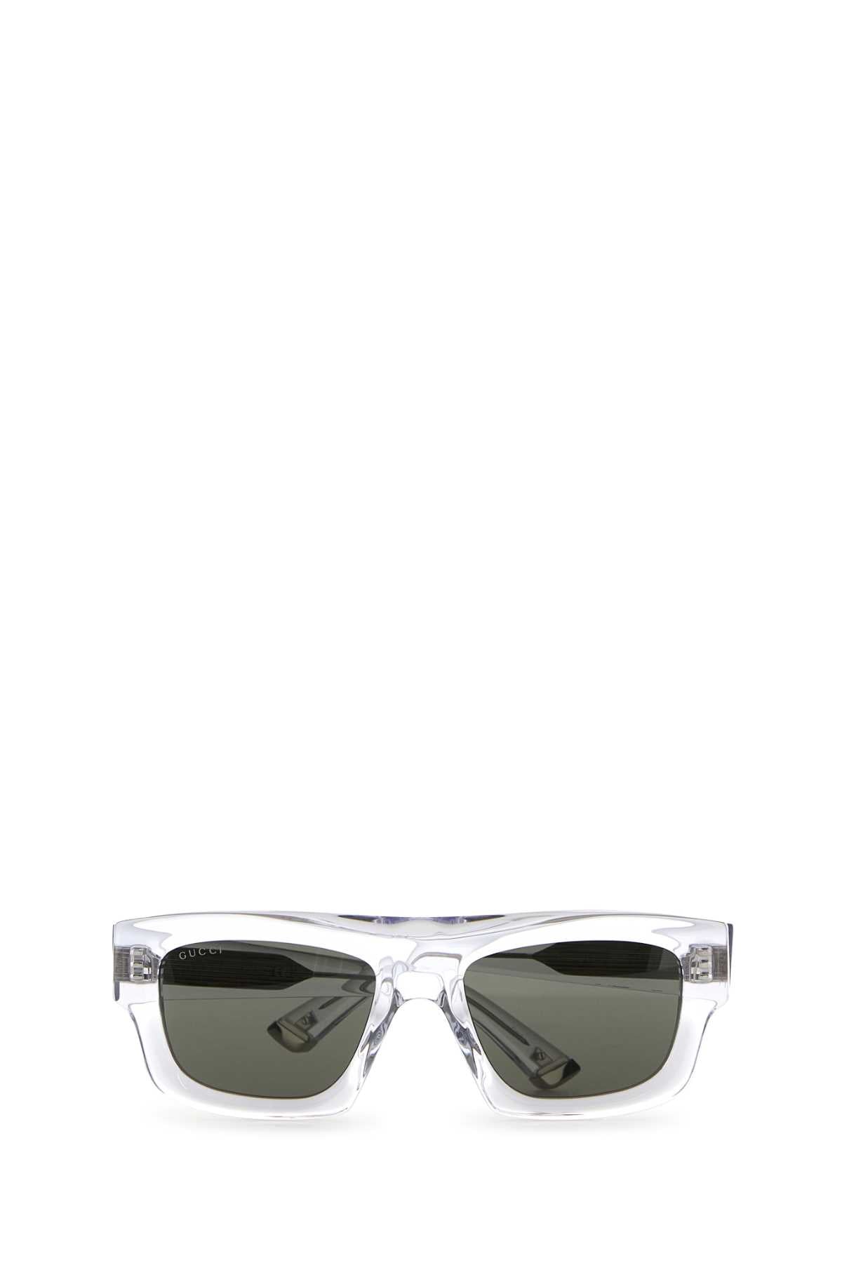 Gucci GG1926S Transparent Acetate Sunglasses — Clear