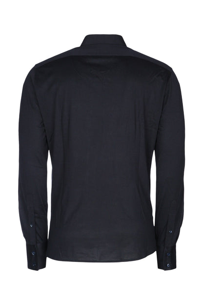 Brunello Cucinelli Cotton Shirt — Navy