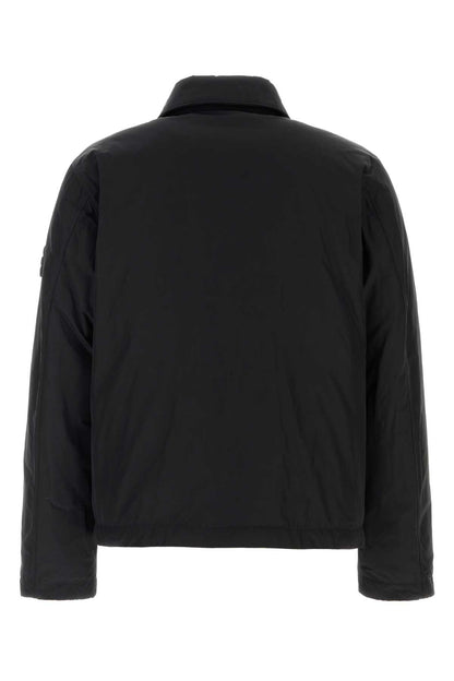 Stone Island Down-Filled Down Jacket — Black
