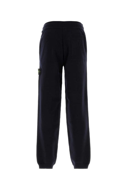 Stone Island Virgin Wool Sweater — Blue