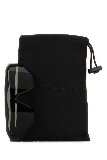 Gucci GG2017S Black Acetate Sunglasses — Black