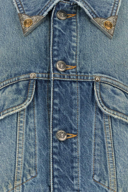 Versace Denim Jacket — Blue