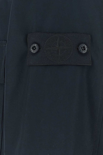 Stone Island Utility Cargo Jacket — Navy